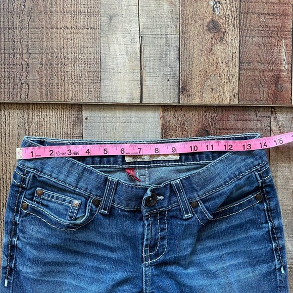 BKE Denim Mya Womens Bootcut Jeans Size 26 Medium Wash Cotton Blend - Picture 4 of 10